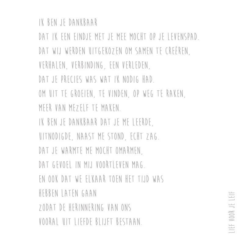 Dankbaar - A5 kaart