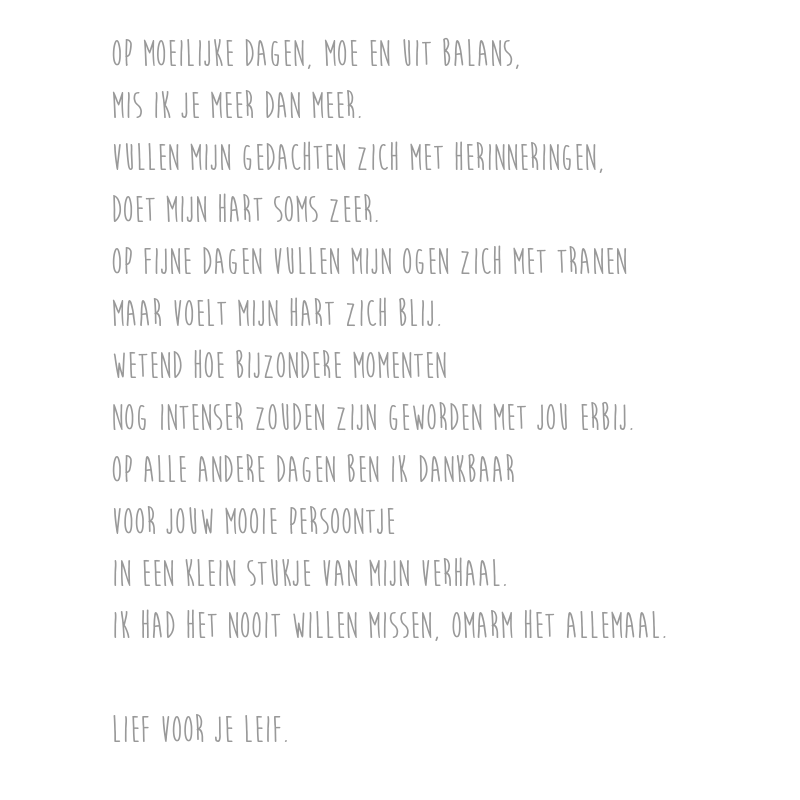 Missen - A5 kaart