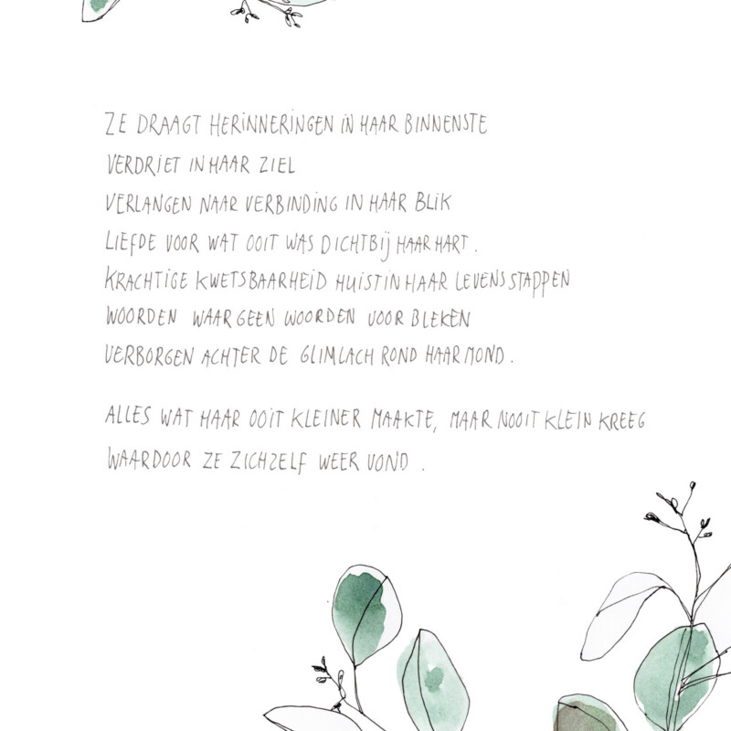 Versje ze draagt